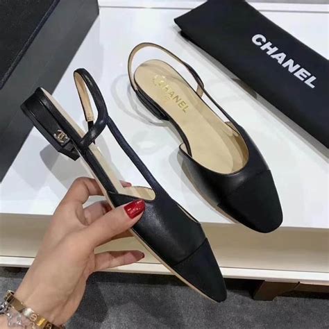 chanel sport shoes replica|chanel style slingback shoes.